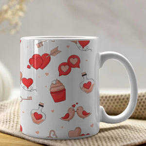 Luxoré Brewing Romance Irresistible Love Mugs for Couples