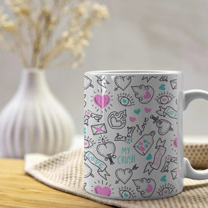 Luxoré My Crush Connection - Cozy Couple Mugs for Lovebirds