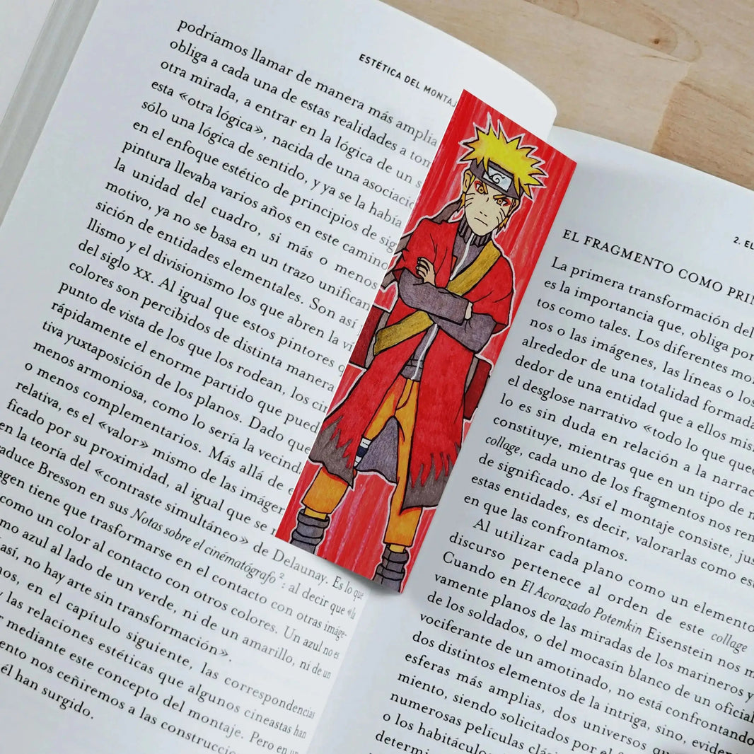 Naruto Anime Handmade Bookmark