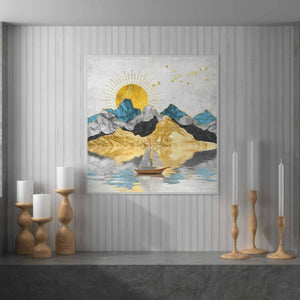 Feng Shui Ship Painting