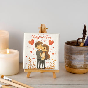 Luxoré Heartwarming Gesture: Couple's Valentine's Canvas Gift