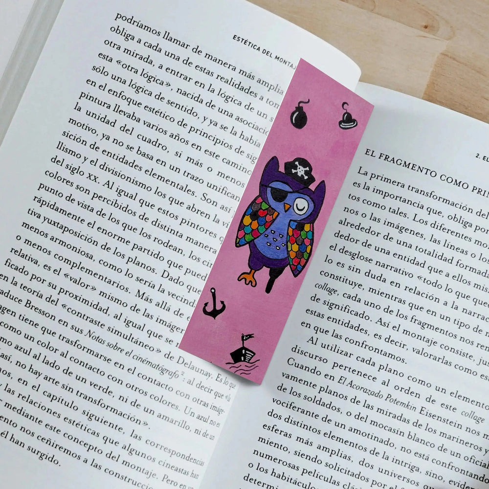 Luxoré Super Reader Owl Handcrafted Bookmark