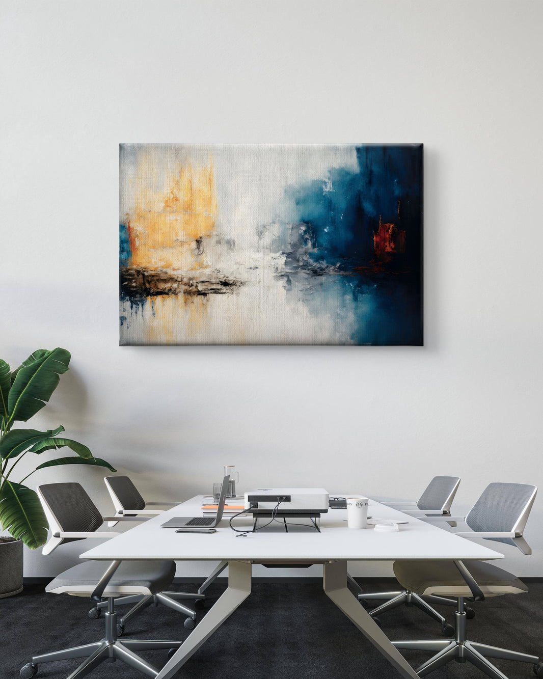 Gentle Water and Radiant Sky