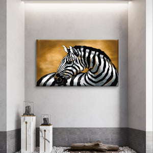 Zebra Wall Painting 