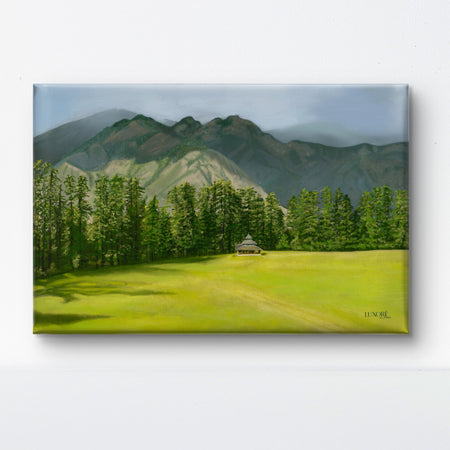 Shangarh Meadows Digital Painting from Himachal Pradesh