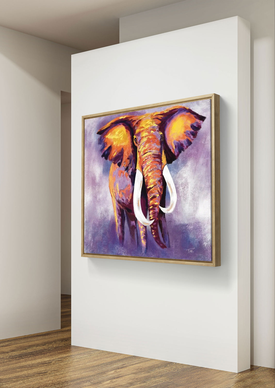 Elephant Abstract Originals Digital Painting
