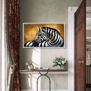 Zebra Wall Painting