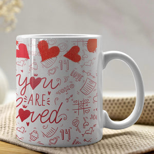 Luxoré Mugful of Love - Start Your Day Right with 'You Are Loved'